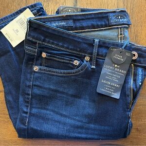 NWT Lucky Brand Lolita Skinny Women's Dark Blue Jeans